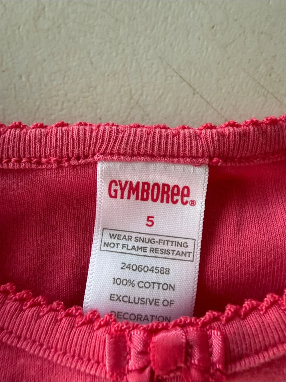 Gymboree Hot Pink Owl Pajama Set